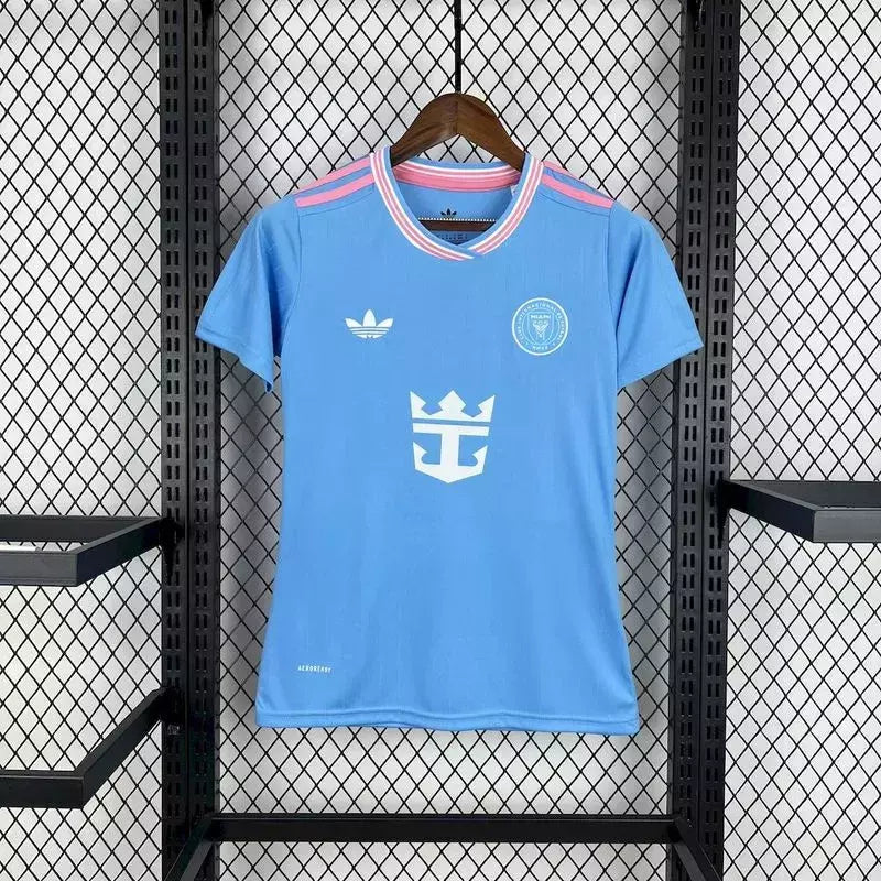 Camisa Inter Miami Third 25/26 - Torcedor Adidas Feminina - Azul